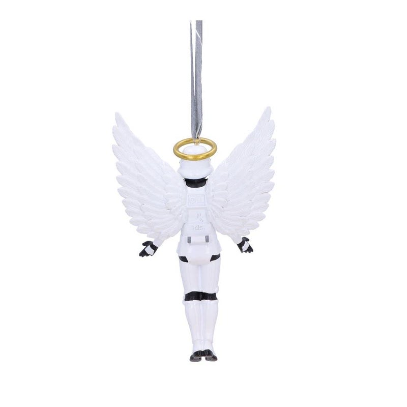 Nemesis Now Stormtrooper Angel Hanging Ornament 13cm, Resin, White - Image 4
